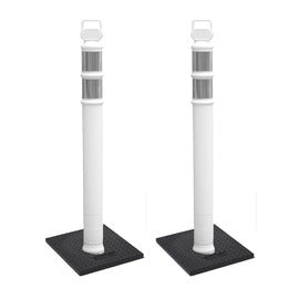 Cortina Safety Products 45" White Polyethylene EZ Grab Delineator