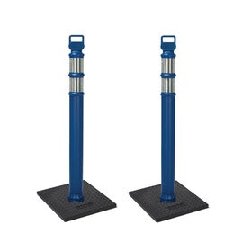 Cortina Safety Products 45" Blue Polyethylene EZ Grab Delineator