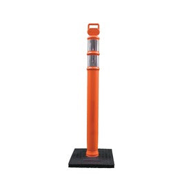 Cortina Safety Products 45" Orange Polytheylene EZ Grab Delineator