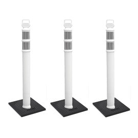 Cortina Safety Products 45" White Polyethylene EZ Grab Delineator