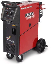 Lincoln Electric® POWER MIG® 262 MIG Welder With 208 - 575 Input Voltage, 300 Amp Max Output, MAXTRAC® Wire Drive And Magnum PRO 250L Welding Gun With Adjustable Gas Regulator and Hose And Drive Roll Kit