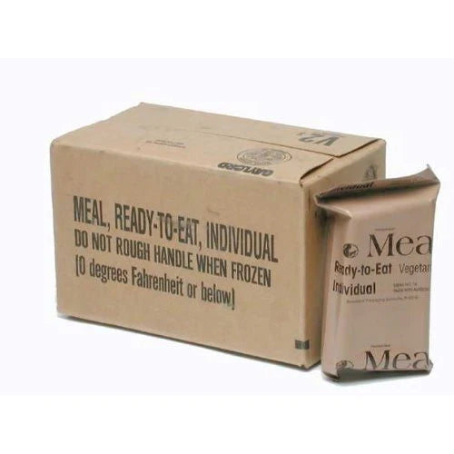 Genuine U.S. Military Surplus Ready to Eat Meals / MRE (12 Packs)