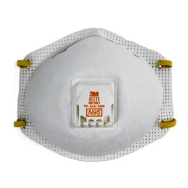 3M™ N95 Disposable Particulate Respirator With Cool Flow™ Exhalation Valve With Exhalation Valve (10 In a Box)