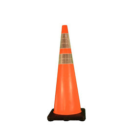 Cortina Safety Products Orange PVC Traffic Cone 36"