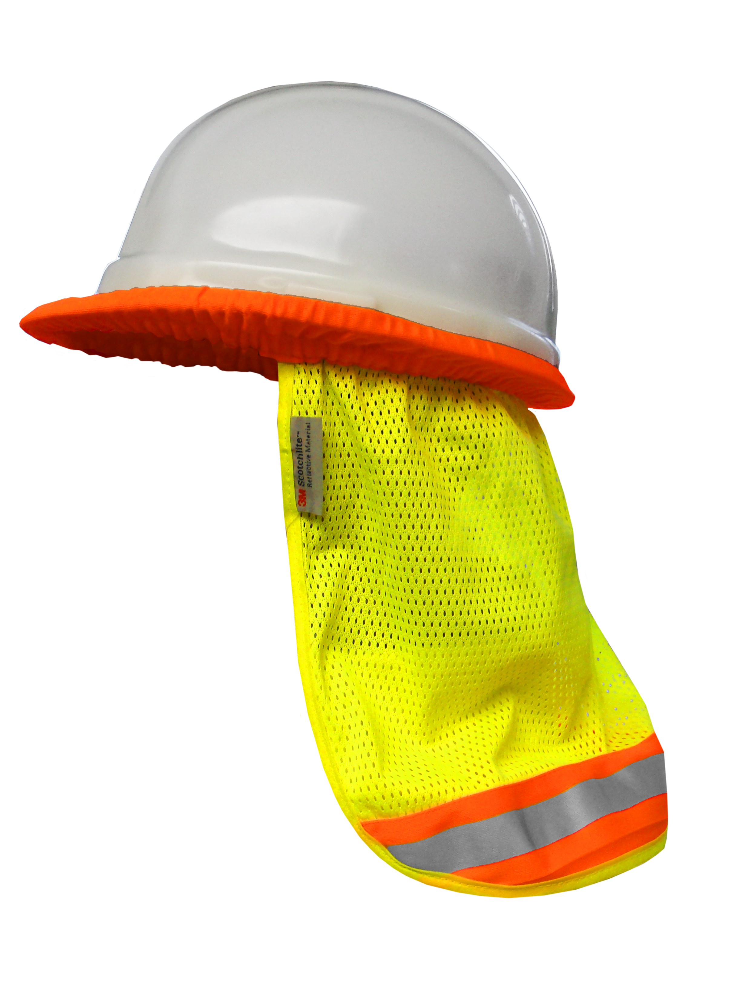 Safety Sun Shade Hi Vis Neck Shade for Hard Hats Reflective