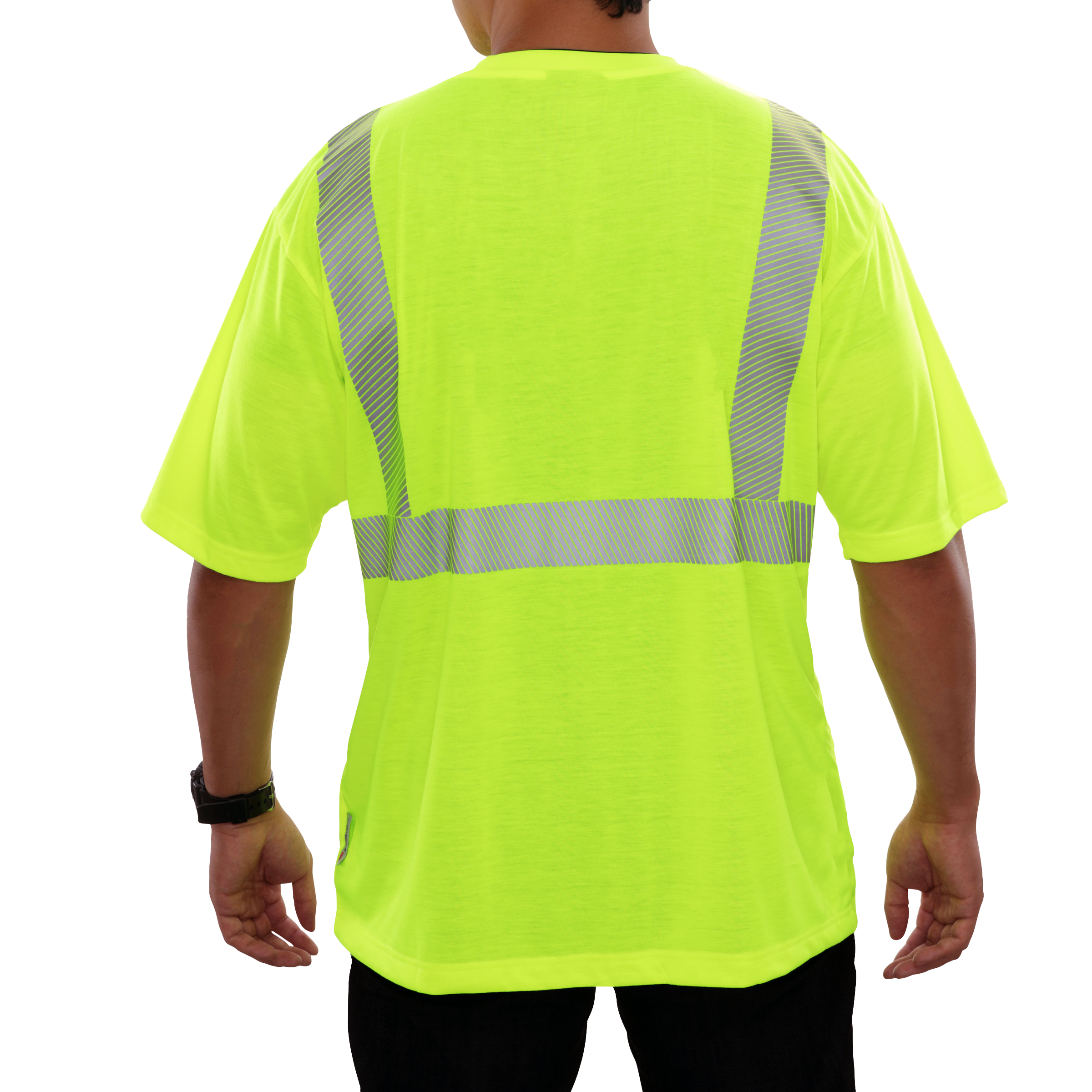 Safety Shirt Hi Vis Shirt Lime Jersey ANSI 2 Comfort Trim by 3M
