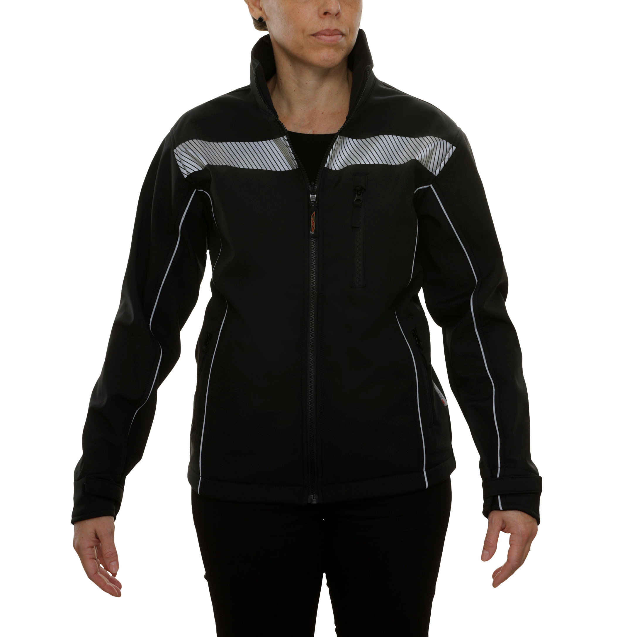 Reflective Jacket Soft Shell Water Resistant