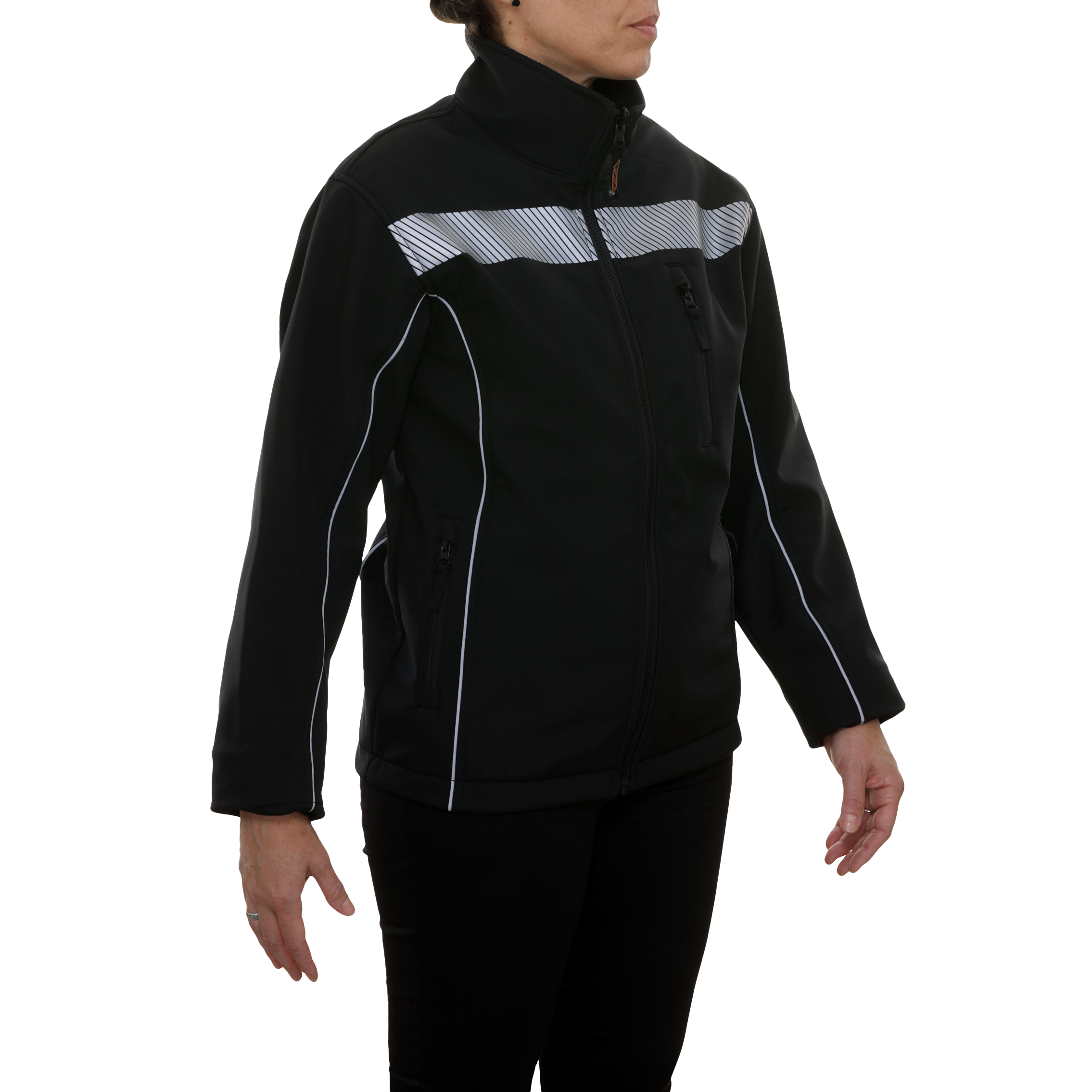 Reflective Jacket Soft Shell Water Resistant