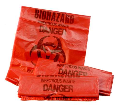 Hazardous Waste Bag - 1 Roll