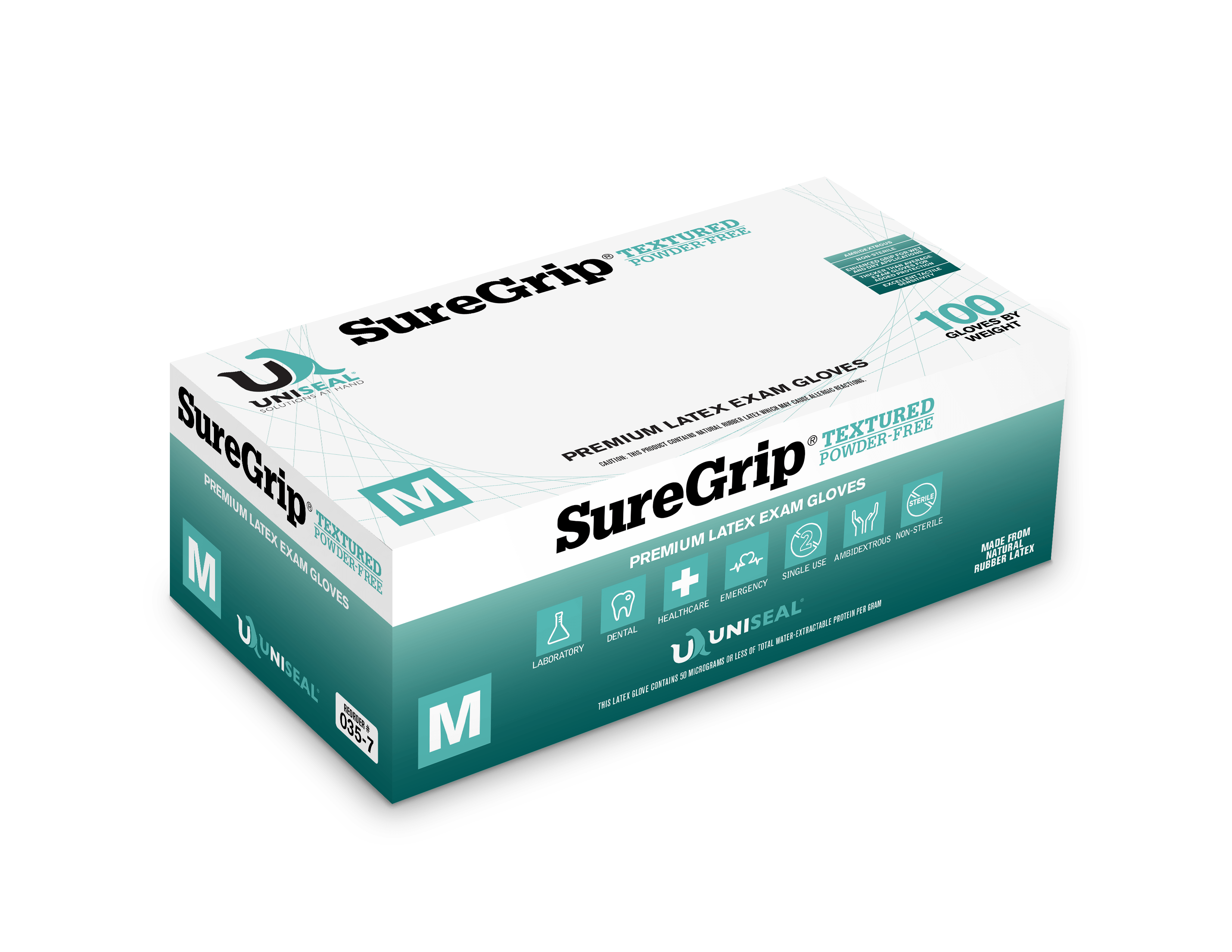 Uniseal-Suregrip Latex Exam 7 mil