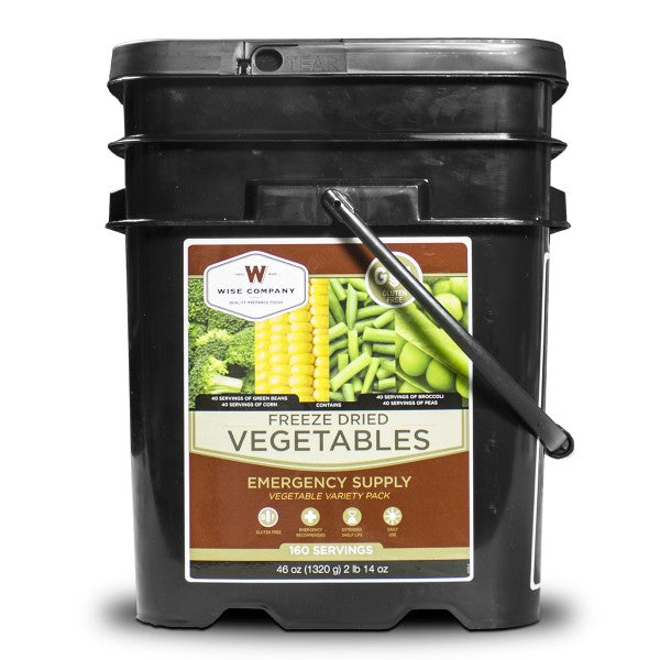 Freeze Dried Vegetable - 160 Servings