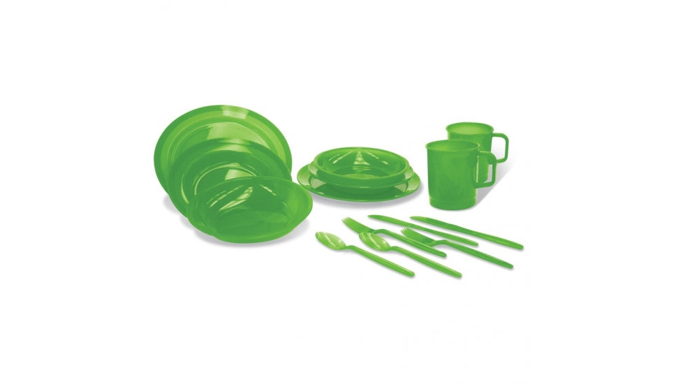 Polyware Set- 2 Person - Green