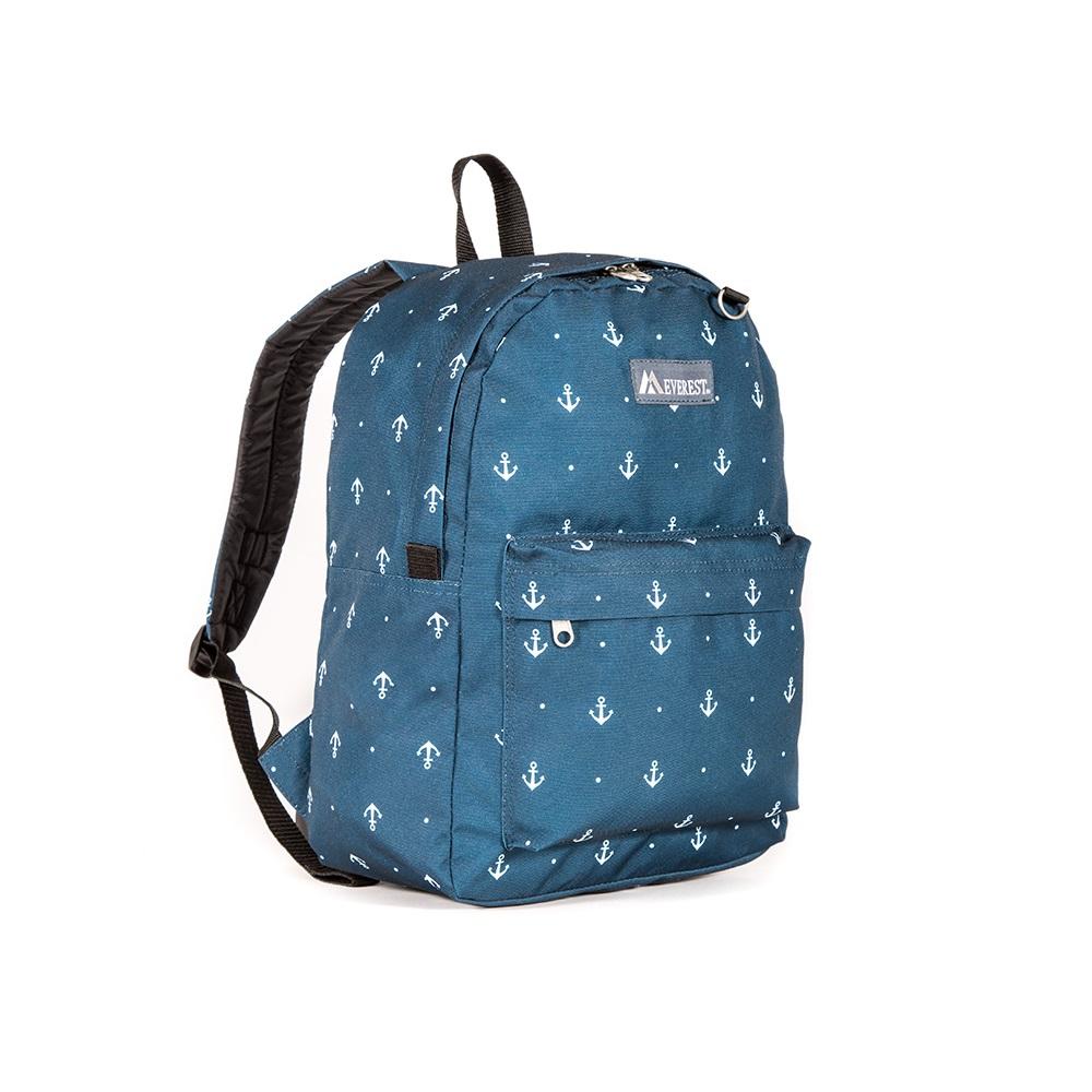Everest-Pattern Printed Backpack