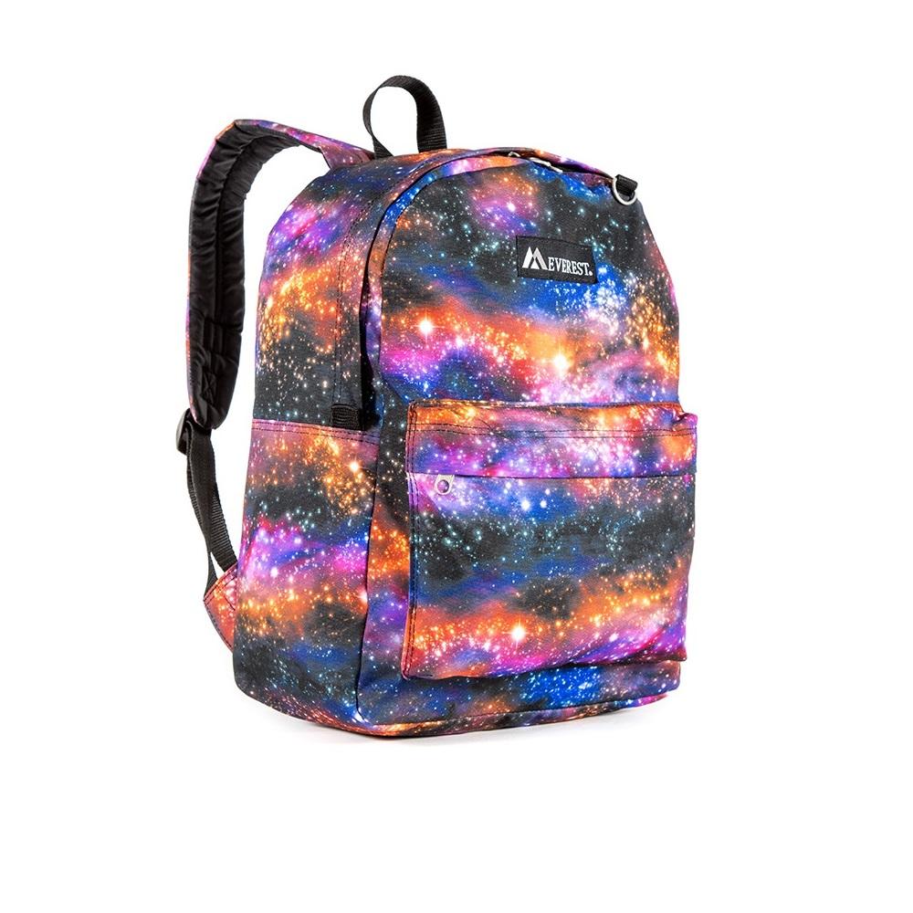 Everest-Pattern Printed Backpack