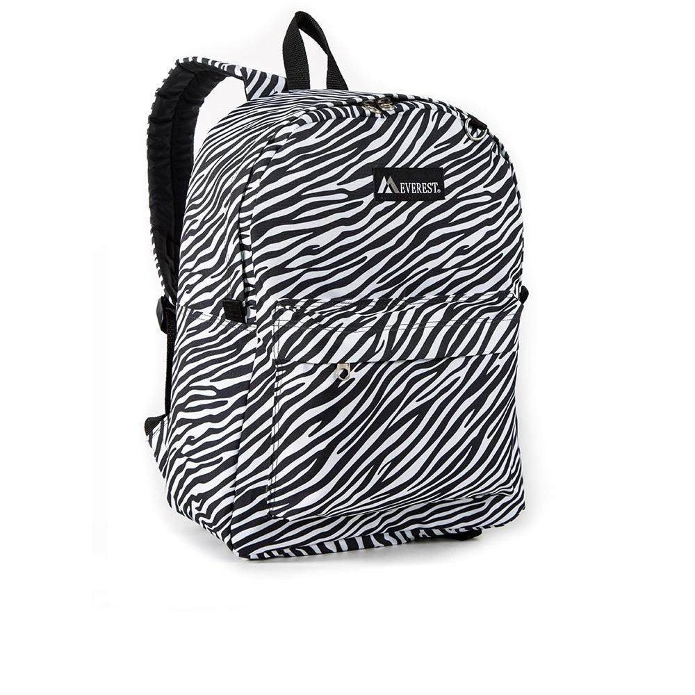 Everest-Pattern Printed Backpack