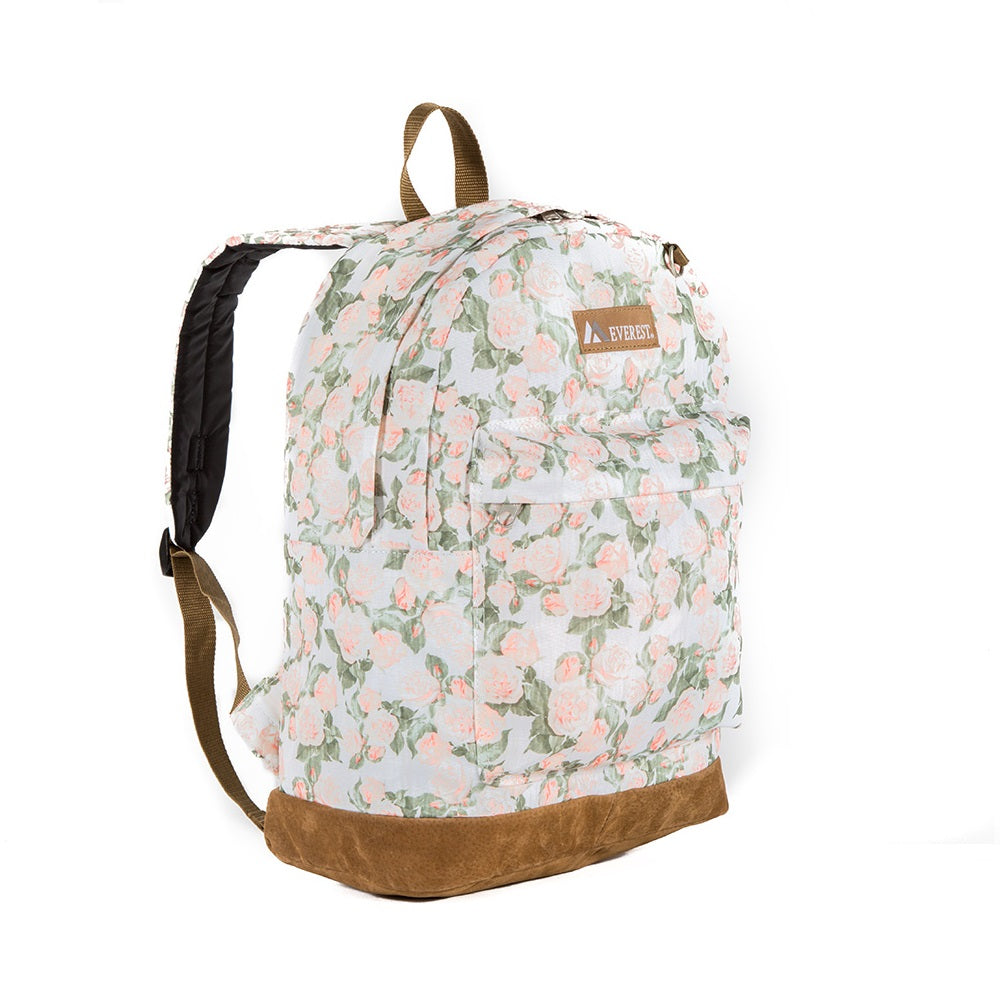Everest-Suede Bottom Pattern Backpack