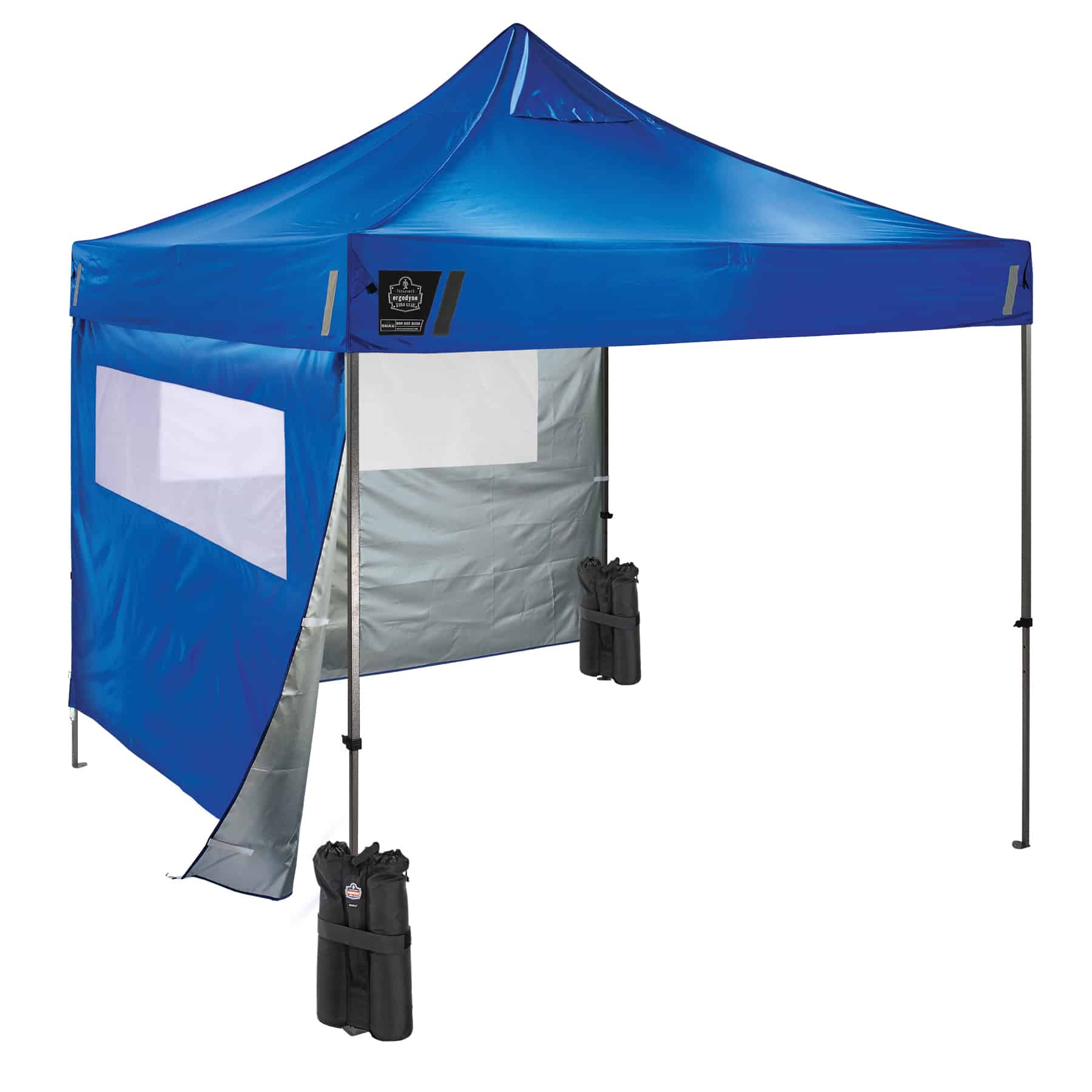 SHAX 6052 Heavy-Duty Pop-Up Tent Kit + Mesh Windows - 10ft x 10ft