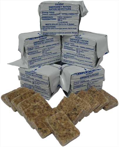 Datrex 2400 Emergency Food Bar - 3 Day/72 Hour Emergency Rations
