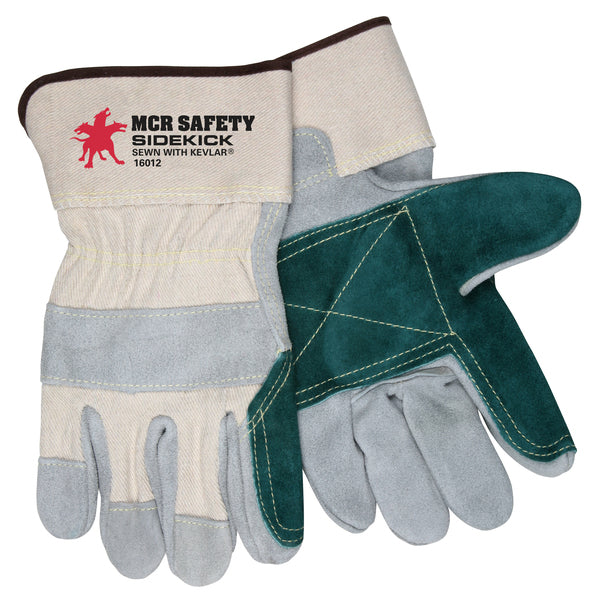 MCR Safety Side Double Leather Palm W/Kevlar