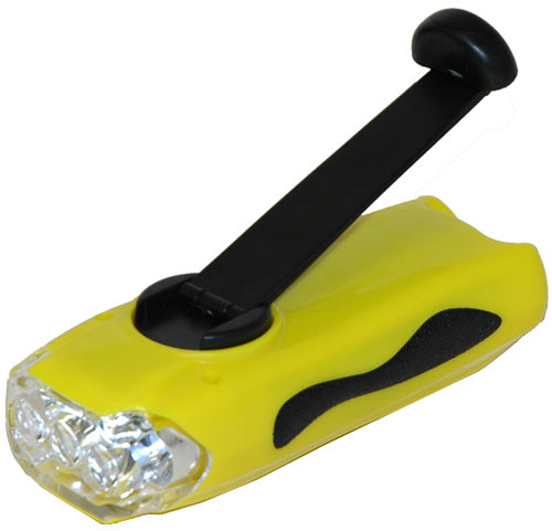 crank arm rechargeable flashlight 3 LED Water-resistant Flashlight with Hand-crank Dynamo System