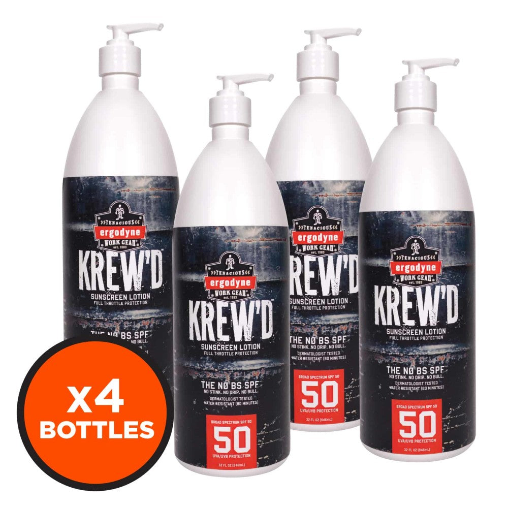 KREWD 6355 SPF 50 Sunscreen Lotion - 32oz