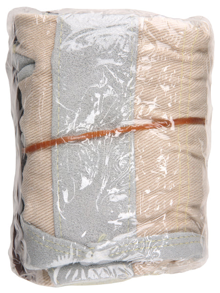 MCR Safety Big Jake Lthr Palm 4.5" Duck Cuff L