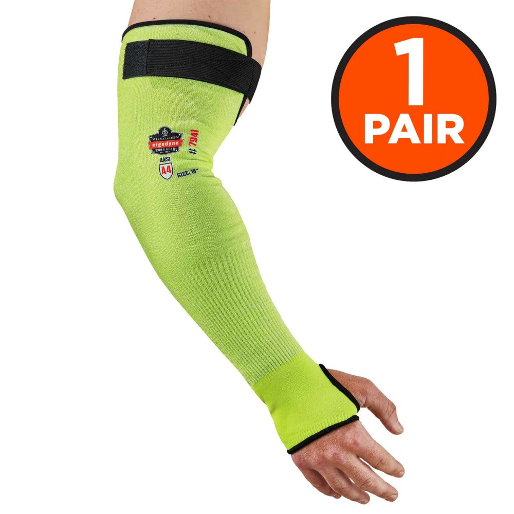 ProFlex 7941-PR Cut-Resistant Protective Arm Sleeve - ANSI A4, Moisture-Wicking