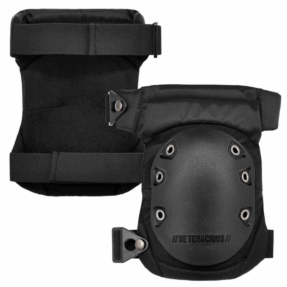 ProFlex 435 Comfort Hinged Gel Knee Pads - Buckles, Hard Cap