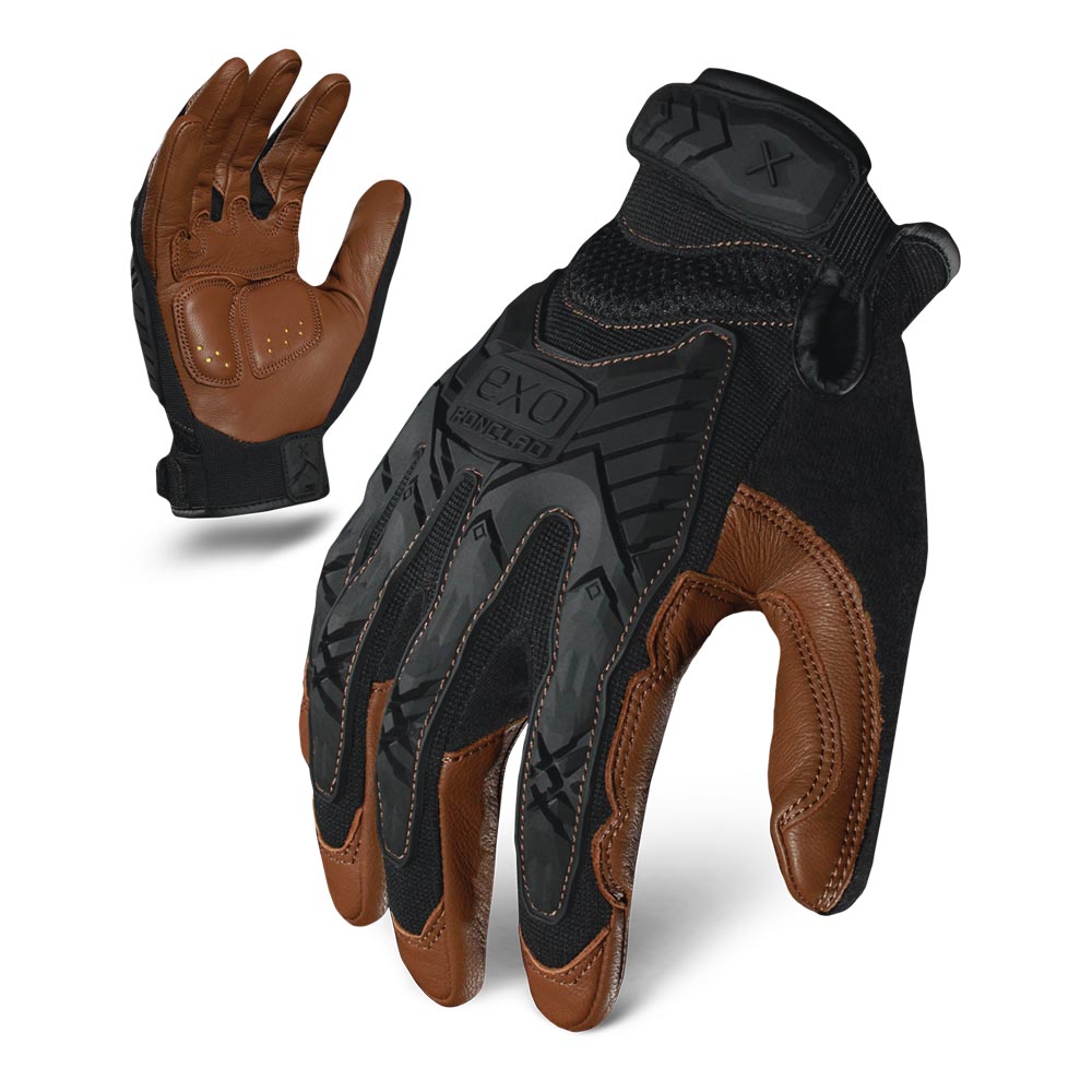 IronClad MOTOR IMPACT LEATHER Work Gloves