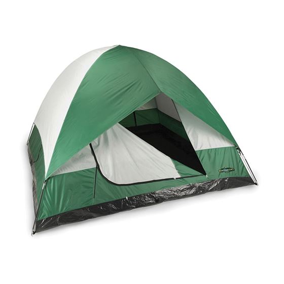 El Capitan 3 Season Tent-11FT x 11FT x 78IN - Green/Grey