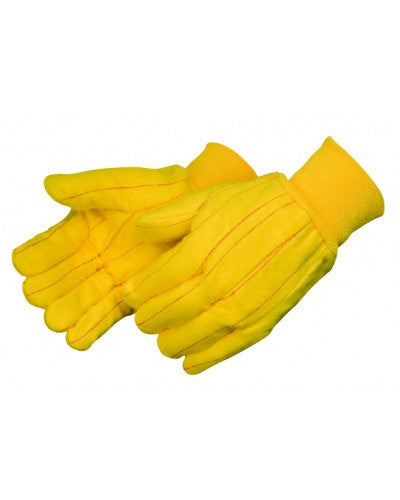 Golden chore glove with matching knit wrist - Men's - Dozen