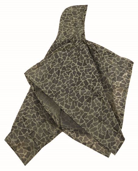 Vinyl Poncho - 52IN X 80IN - Camo