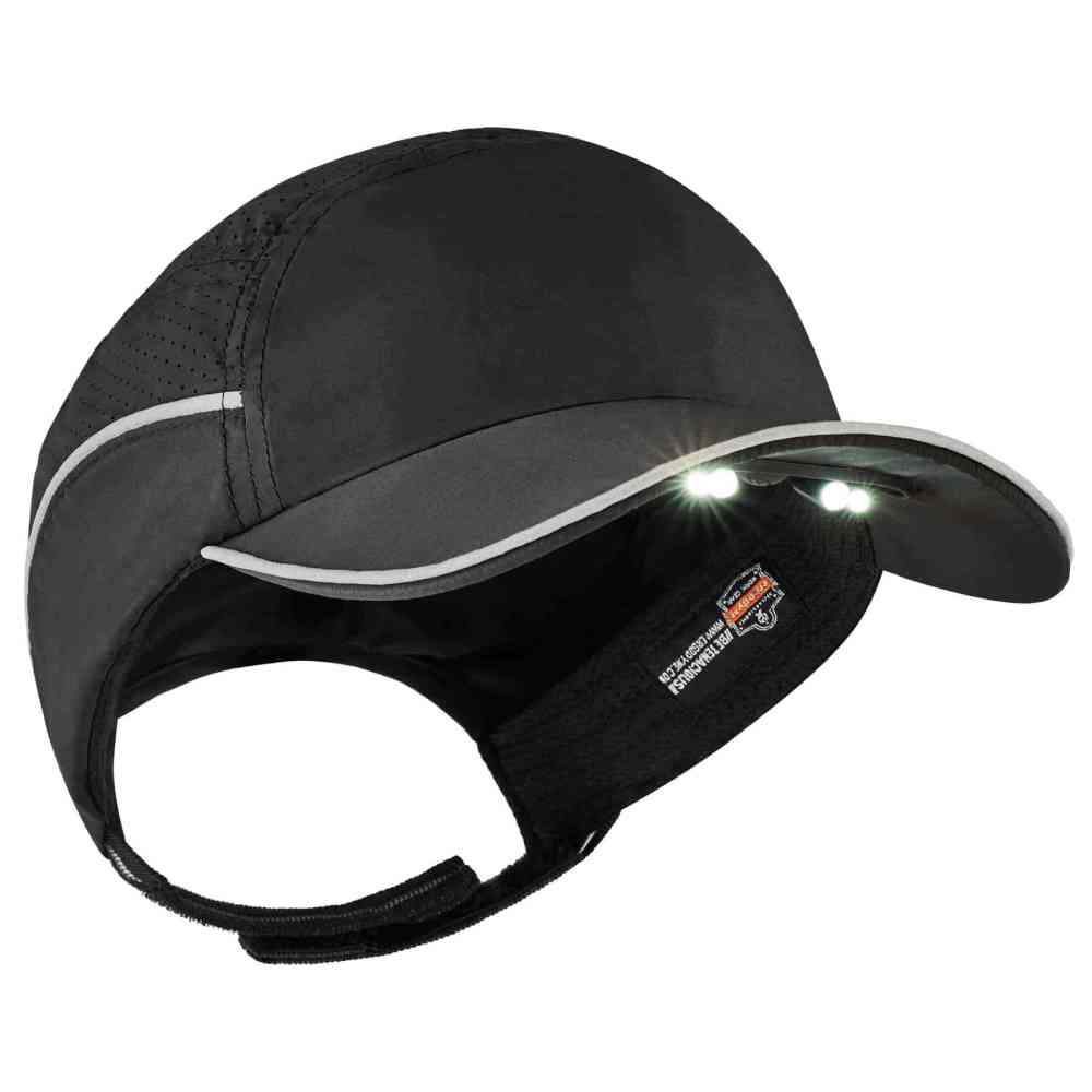 Skullerz 8965 Lightweight Bump Cap Hat - LED Lighting