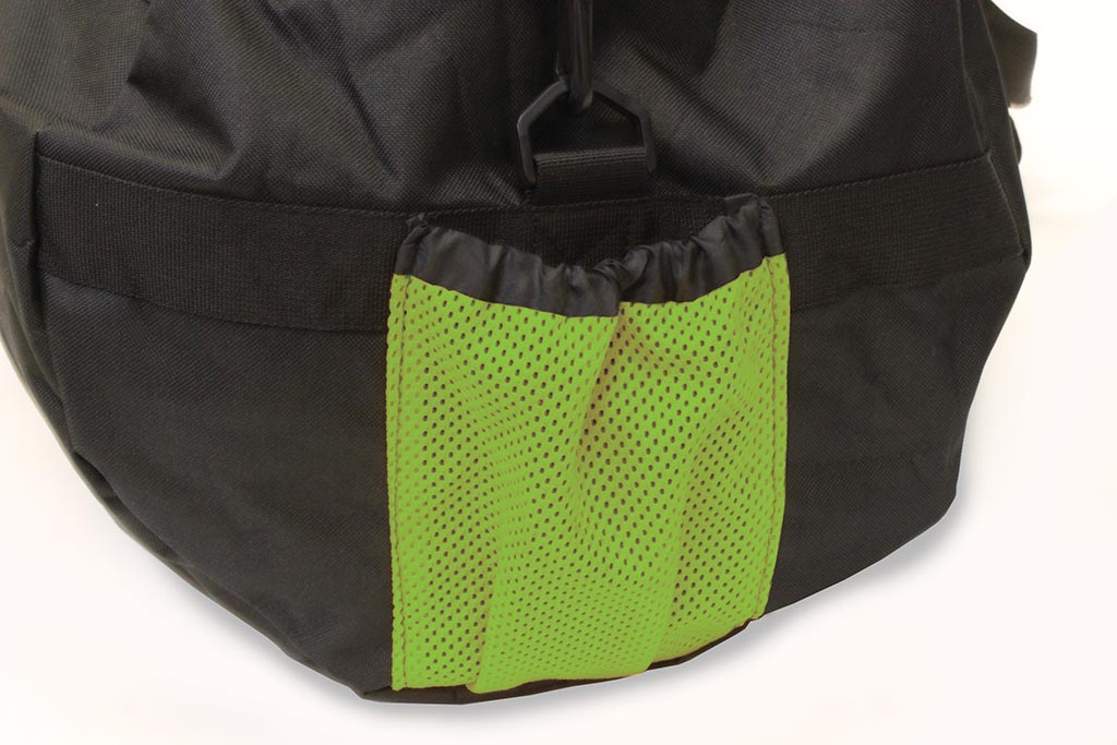 Mesh Top Roll Bag ƒ?? 14In X 30In - Green/Black