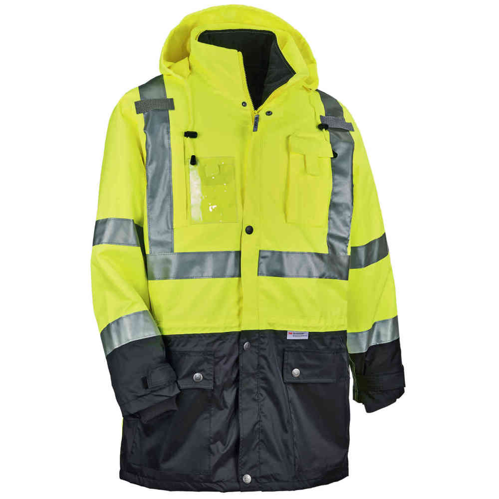 GloWear 8388 4-in-1 Thermal High Visibility Jacket Kit - Type R Class 32