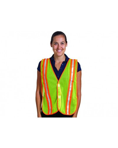 Liberty - Class 1 - Safety Vest (Two-Tone Stripes)