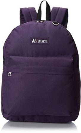 Everest Luggage Classic Backpack - Eggplant Purple