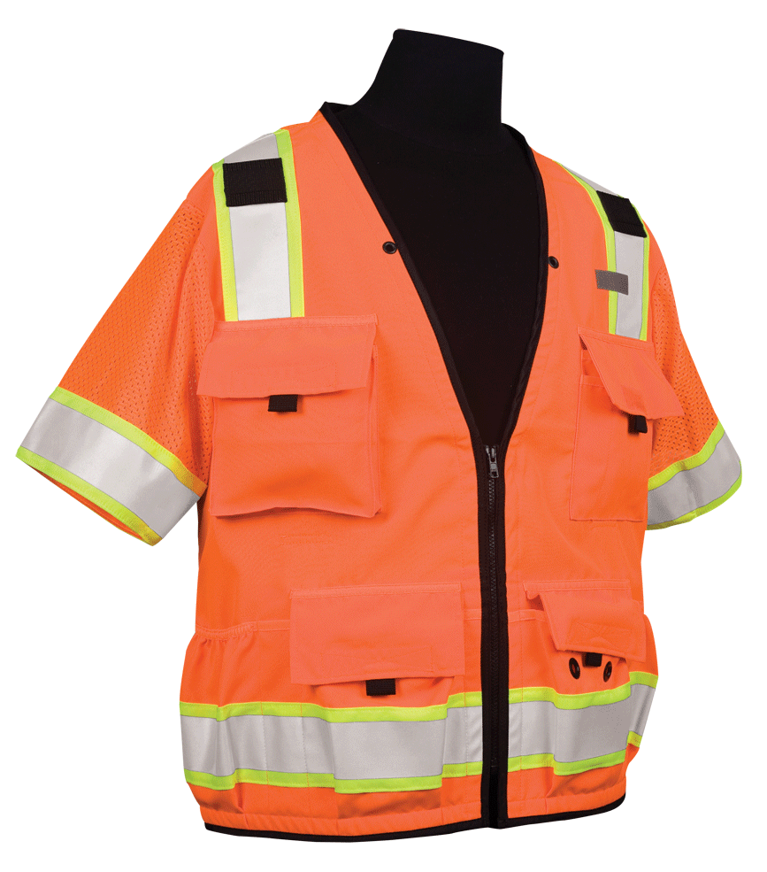 Caltrans Series Polyester/Ultra-Cool Mesh, Class 3