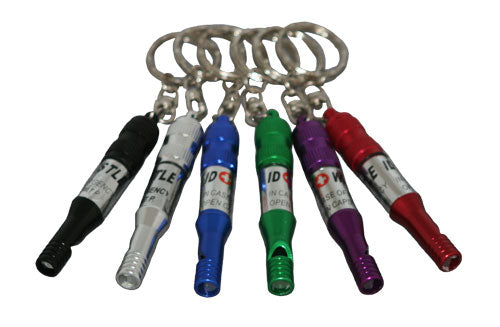 Whistle & Id Holder w/Keychain