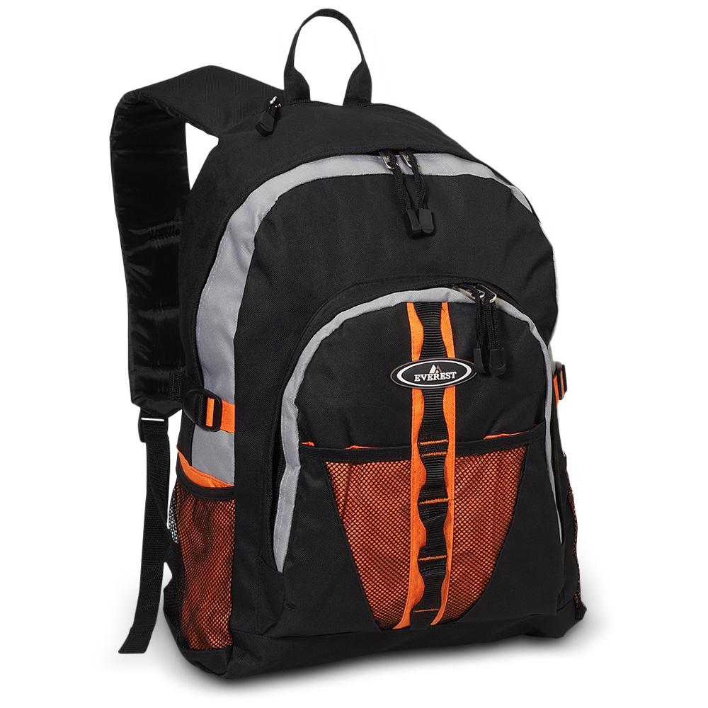 Everest-Backpack w/ Dual Mesh Pocket