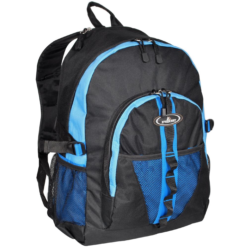 Everest-Backpack w/ Dual Mesh Pocket