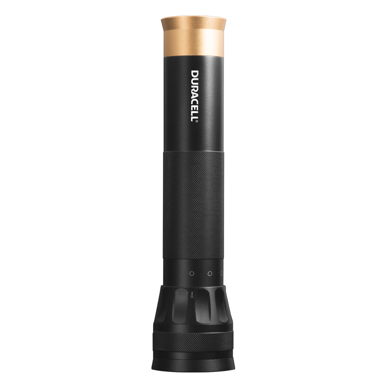 DURACELL 155 Lumen Tough Focus Series LED Flashlight - IPX4 Water Resistant