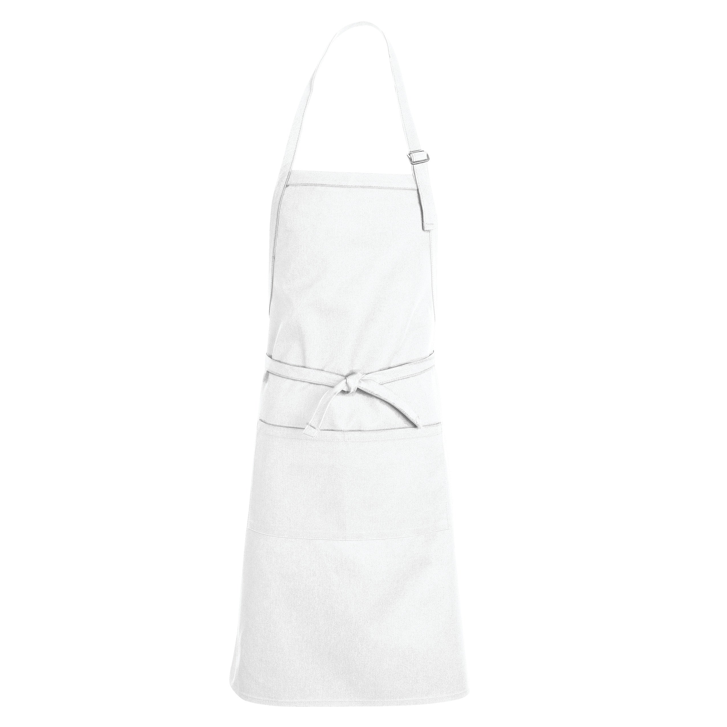 Premium Bib Apron TT30 - White