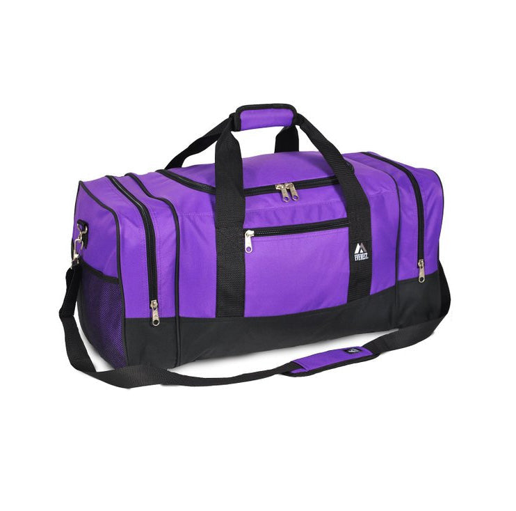 Everest Luggage Sporty Gear Bag - Large - Dark Purple