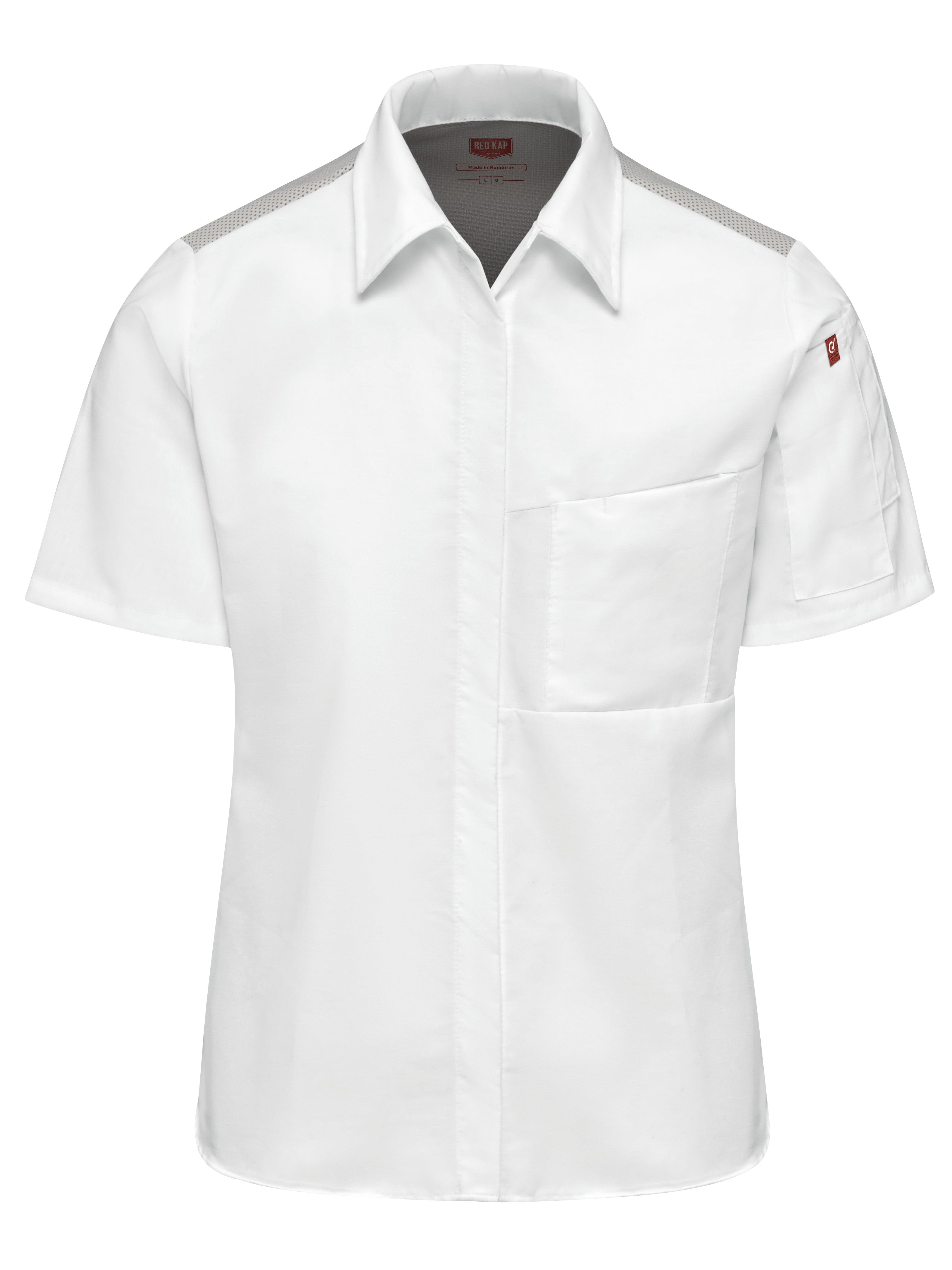 Red Kap Women's Airflow Cook Shirt with OilBlok