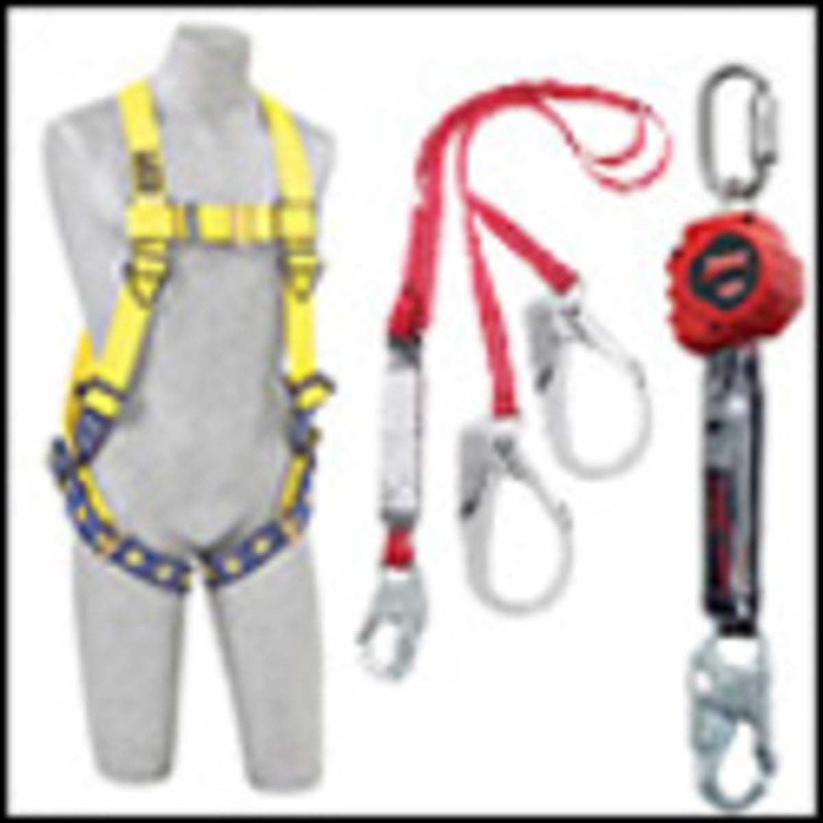 3M DBI-SALA Delta Full Body Style Harness With Back, Front And Side D-Rings With 18" Extension