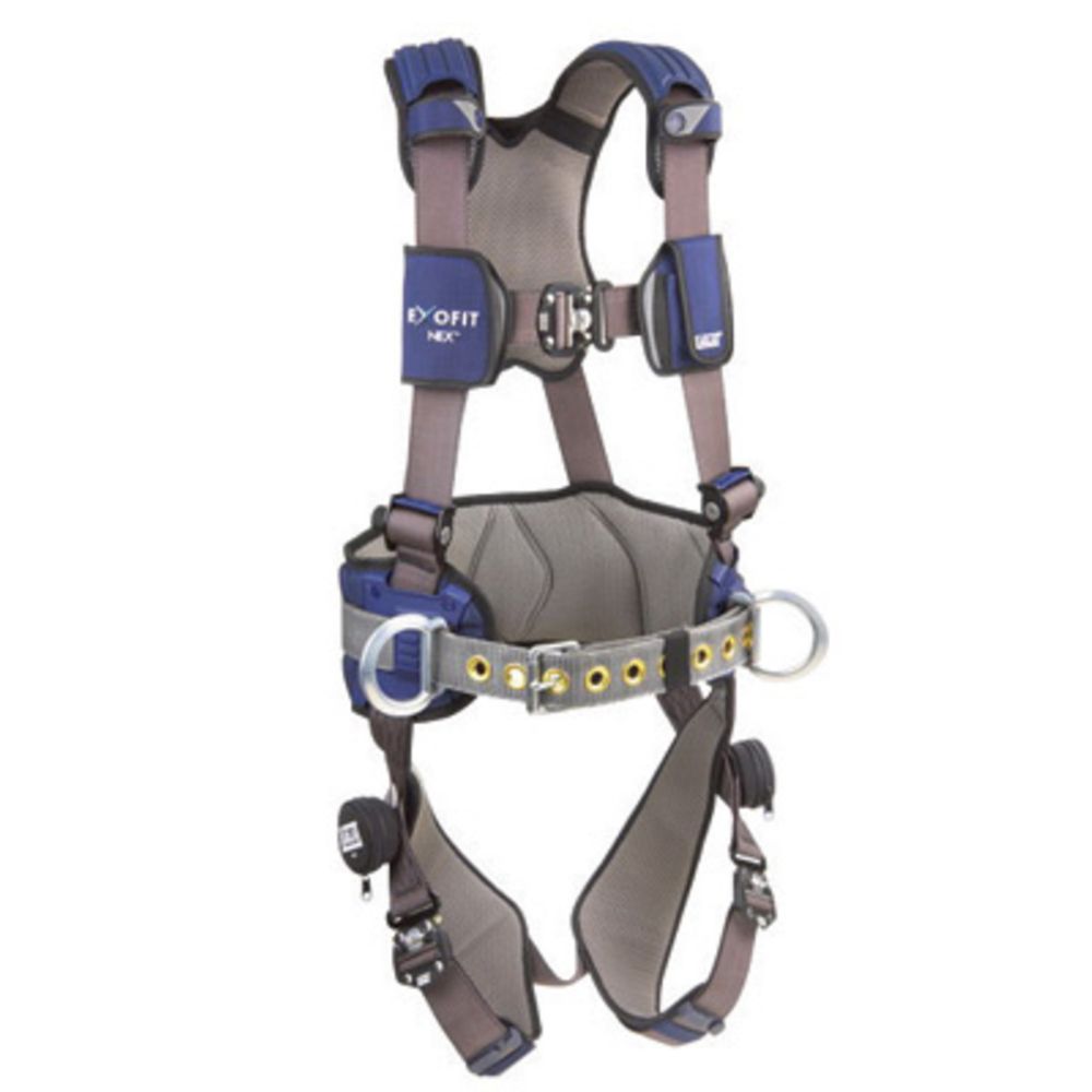 3M DBI-SALA Large ExoFit NEX ConstructionFull Body Style Harness With Tongue Leg Strap Buckle