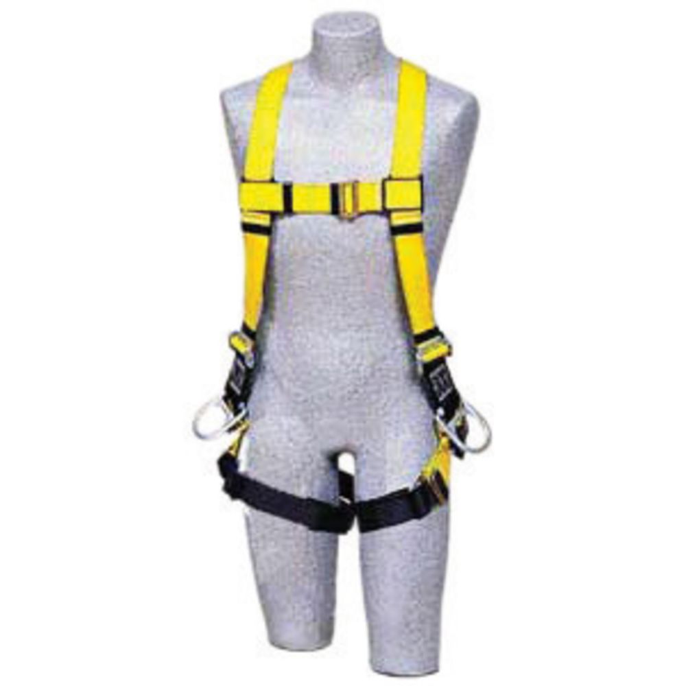3M DBI-SALA Universal Delta No-Tangle Full Body/Vest Style Harness With Back And Side D-Ring, Quick Connect Chest And Pass-Thru Leg Strap Buckle And Comfort Padding