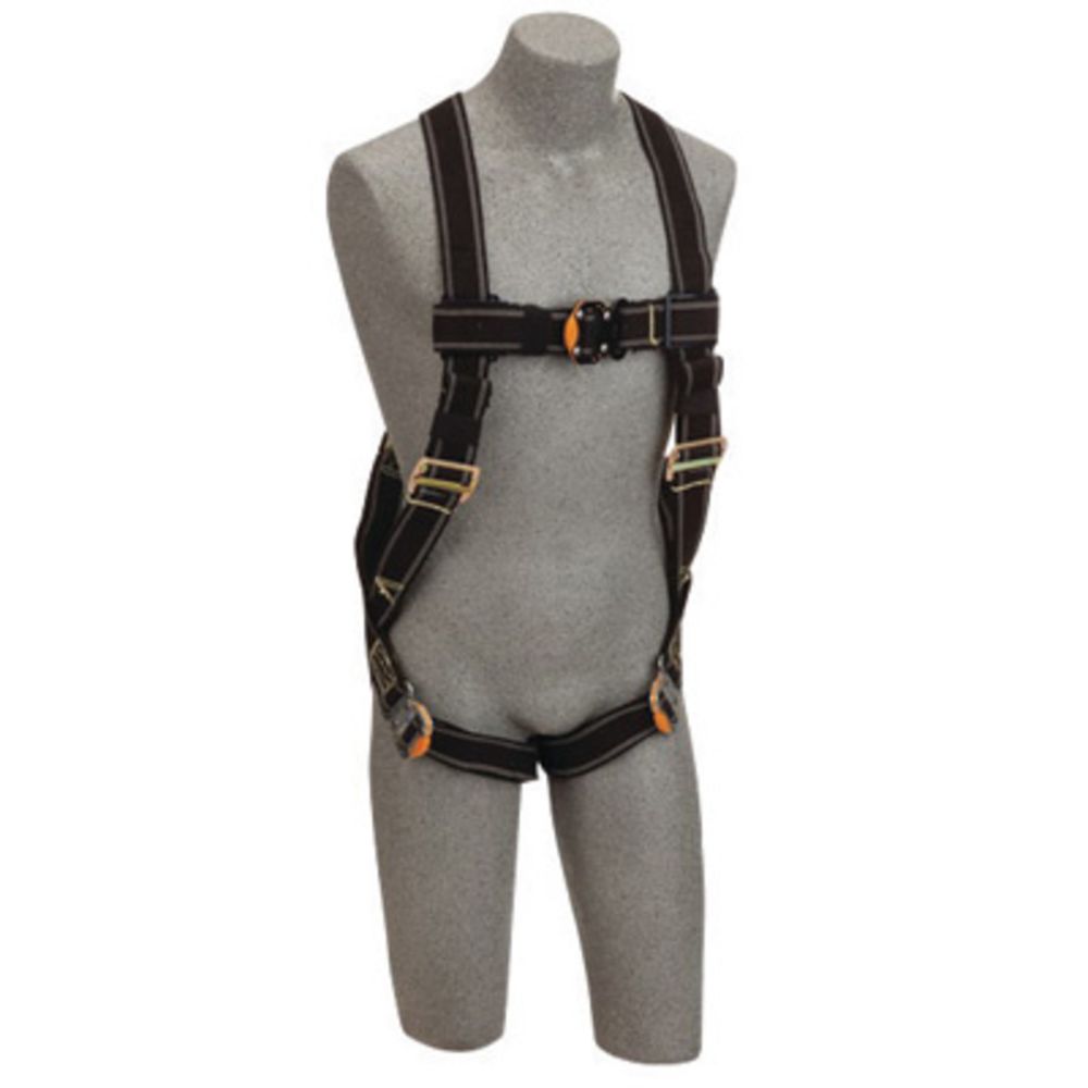 3M DBI-SALA Universal Delta No-Tangle Full Body/Vest Style Harness With Back D-Ring, Quick Connect Leg Strap Buckle And Loops For Body Belt