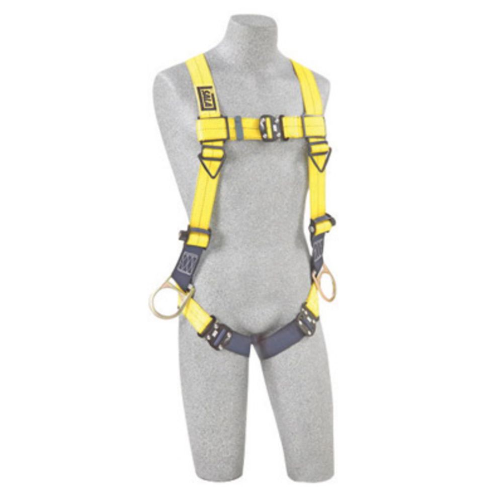 3M DBI-SALA X-Large Delta No-Tangle Cross Over/Full Body Style Harness With Back, Front And Side D-Ring And Tech-Lite Quick Connect Leg Strap Buckle